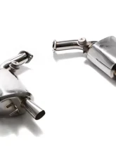 ARMYTRIX Stainless Steel Valvetronic Catback Exhaust System for OEM Diffuser Mercedes-Benz C400 | C450 | C43 AMG W205 2015-2021                                     - MBC45-C - Image 5