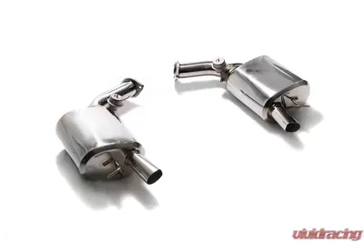ARMYTRIX Stainless Steel Valvetronic Catback Exhaust System for OEM Diffuser Mercedes-Benz C400 | C450 | C43 AMG W205 2015-2021 - MBC45-C