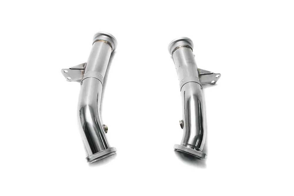 ARMYTRIX Race Downpipe w/Cat-Simulator Mercedes-Benz RHD W205 2015-2021 - MBC45-RDD