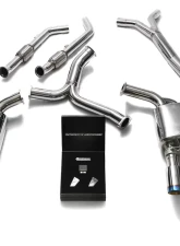 ARMYTRIX Valvetronic Exhaust System for BRABUS Diffuser Mercedes-Benz C400 | C450 | C43 AMG W205 2015-2021                                     - MBC4Q-QS11B - Image 6