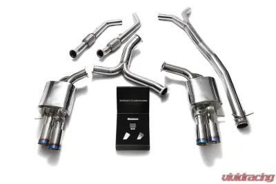 ARMYTRIX Valvetronic Exhaust System for BRABUS Diffuser Mercedes-Benz C400 | C450 | C43 AMG W205 2015-2021 - MBC4Q-QS11B