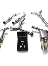 ARMYTRIX Valvetronic Exhaust System for BRABUS Diffuser Mercedes-Benz C400 | C450 | C43 AMG W205 2015-2021                                     - MBC4Q-QS11G - Image 6