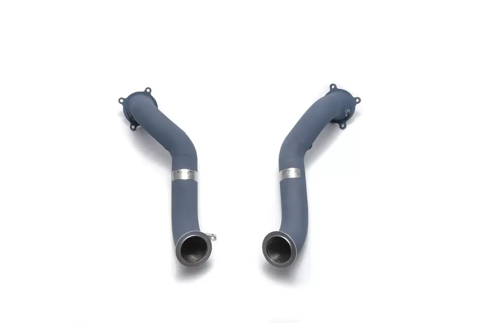 ARMYTRIX Ceramic Coated Race Downpipe w/Cat-Simulator McLaren 720S 2017-2021 - MC7XS-DDC