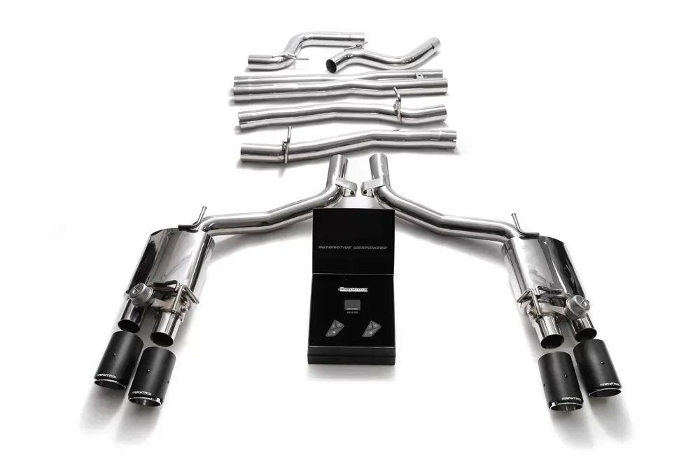 ARMYTRIX Valvetronic Exhaust System Maserati Ghibli M157 2014-2021 - MG572-QC38