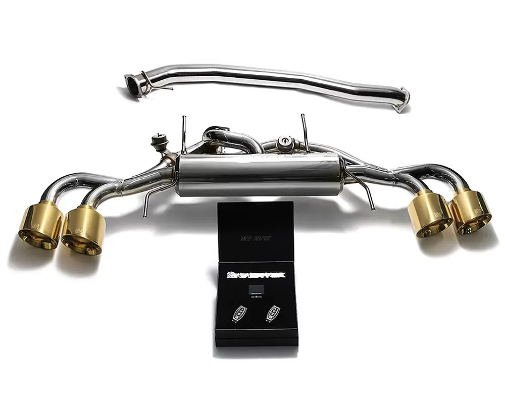 ARMYTRIX Valvetronic 90mm Exhaust System Nissan GT-R R35 2009-2021 - NI35S-QS12G