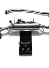 ARMYTRIX Valvetronic 90mm Exhaust System Nissan GT-R R35 3.8L 2007+                                     - NI35S-QS12M - Image 5