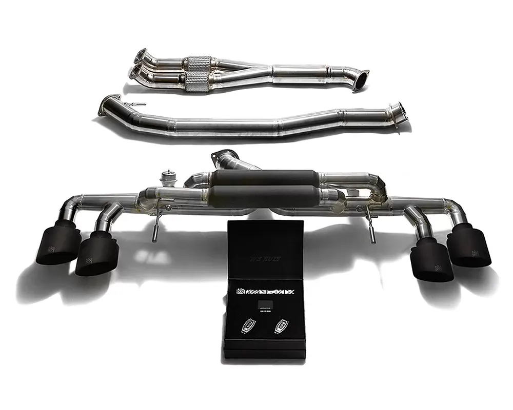 ARMYTRIX Titanium Valvetronic 90mm Exhaust System w/Race Y-Pipe & Nissan GT-R R35 2009-2021 - NI35T-F NI35T-QT11M