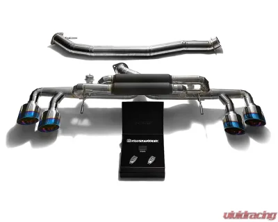 ARMYTRIX Titanium Valvetronic 90mm Exhaust System Nissan GT-R R35 2009-2021 - NI35T-QT11B