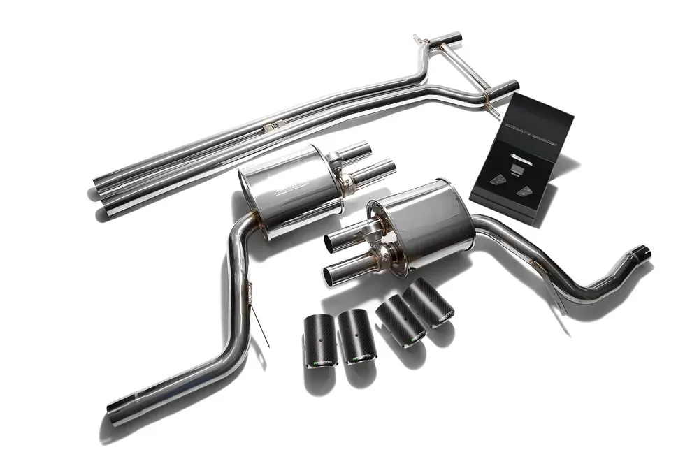 ARMYTRIX Valvetronic Exhaust System Porsche 970 Panamera S | 4S 3.0T 2014-2016 - P70T1-QC11