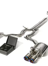 ARMYTRIX Valvetronic Exhaust System Porsche 971 Panamera 4 | 4 Sport Turismo Executive Edition 3.0L 2017+                                     - P71T1-QS38B - Image 2
