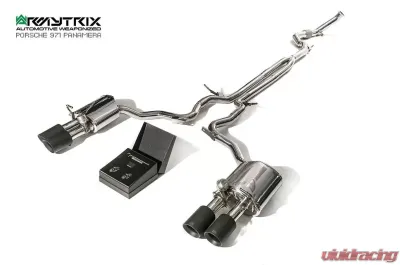 ARMYTRIX Valvetronic Exhaust System Porsche 971 Panamera 4 | 4 Sport Turismo Executive Edition 3.0L 2017+ - P71T1-QS38M