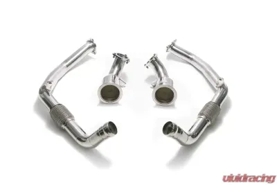 ARMYTRIX Sport Main Cat-Pipe w/200 CPSI Catalytic Converter Porsche 971 Panamera 4 | 4 E-Hybrid Sport Turismo | 4S | 4S Sport Turismo 2.9L 2017+ - P71T2-CD1