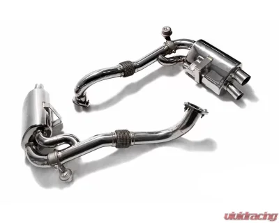 ARMYTRIX Valvetronic Exhaust System Porsche 718 Boxster | Cayman 2017-2022 - P82T1-DS24C