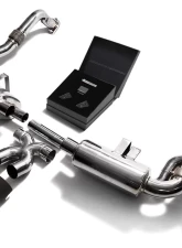 ARMYTRIX Valvetronic Exhaust System Porsche 718 Boxster | Cayman 2017-2022                                     - P82T1-DS24M - Image 5