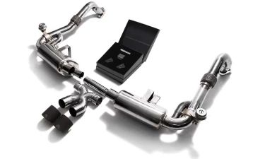 ARMYTRIX Valvetronic Exhaust System Porsche 718 Boxster | Cayman 2017-2022 - P82T1-DS24M - Image 2