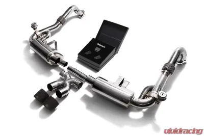 ARMYTRIX Valvetronic Exhaust System Porsche 718 Boxster | Cayman 2017-2022 - P82T1-DS24M