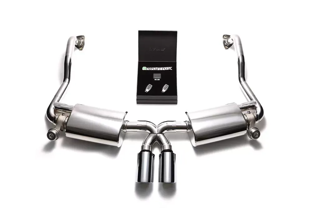 ARMYTRIX Valvetronic Exhaust System Porsche 987.2 Boxster | Cayman PDK 2009-2012 - P87N2-DS25C