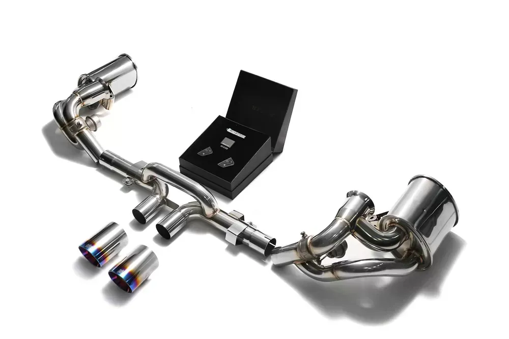 ARMYTRIX Valvetronic Exhaust System Porsche 991 GT3 | GT3 RS 2014-2019 - P91GS-DS38B