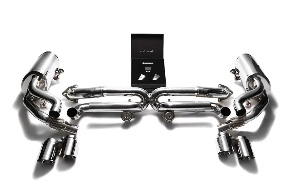 ARMYTRIX Valvetronic Exhaust System Porsche 991 Carrera | S 2012-2016 - P91N1-QS27C