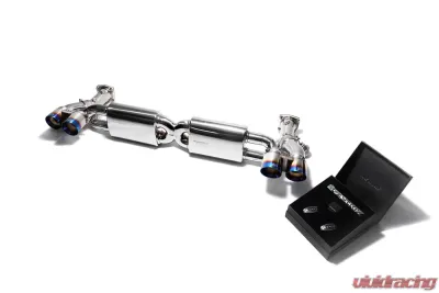 ARMYTRIX Valvetronic Exhaust System Porsche 991 Turbo | Turbo S 2014-2016 - P91TT-QS35B