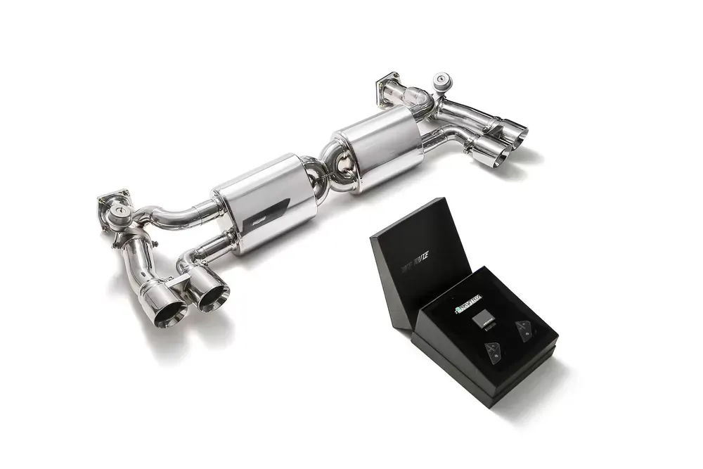 ARMYTRIX Valvetronic Exhaust System Porsche 991.2 Turbo - P91T2-QS35B