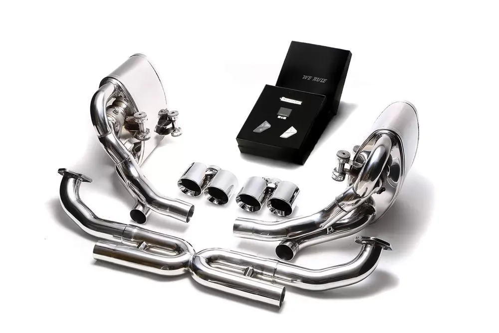 ARMYTRIX Valvetronic Exhaust System Porsche 997.2 Carrera PDK 2009-2011 - P97N2-QS26C