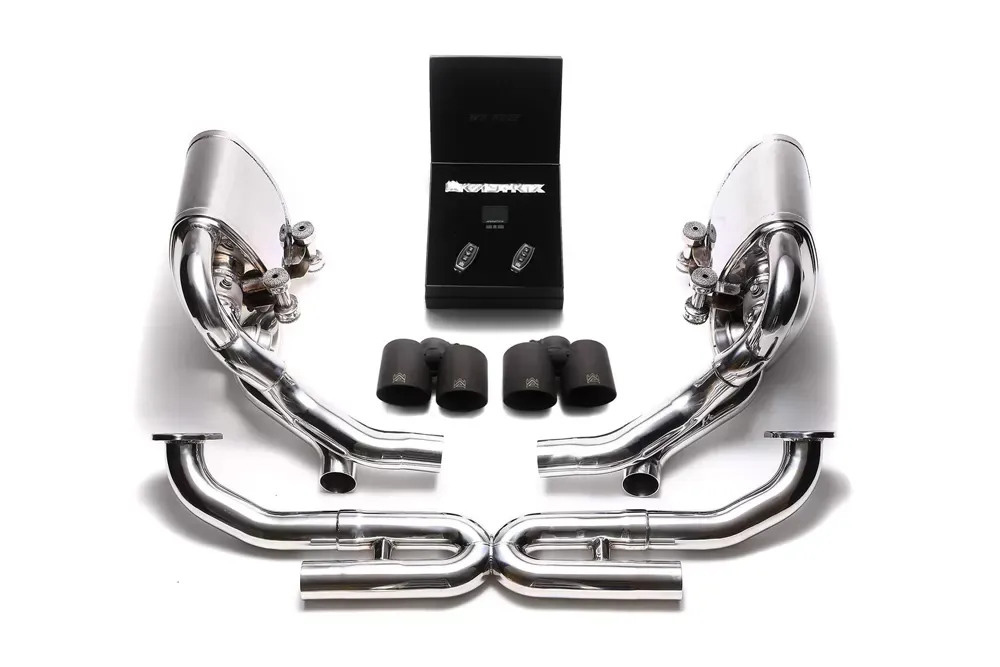 ARMYTRIX Valvetronic Exhaust System Porsche 997.2 Carrera PDK 2009-2011 - P97N2-QS26M