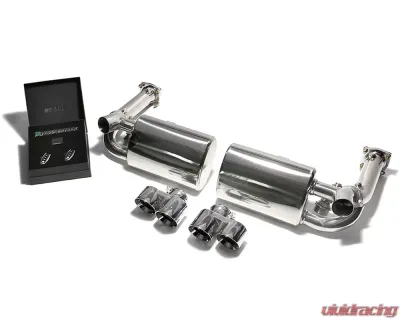 ARMYTRIX Valvetronic Exhaust System Porsche 997 Turbo 2007-2009 - P97TT-QS34M