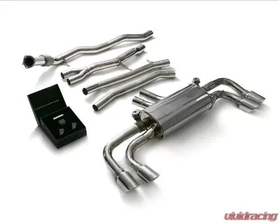 ARMYTRIX Valvetronic Exhaust System Porsche Cayenne 2018+ - PE3T1-QS30C