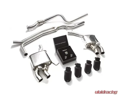 ARMYTRIX Valvetronic Exhaust System Tip Porsche Macan 2.0T 2019+ - PM202-QS30M