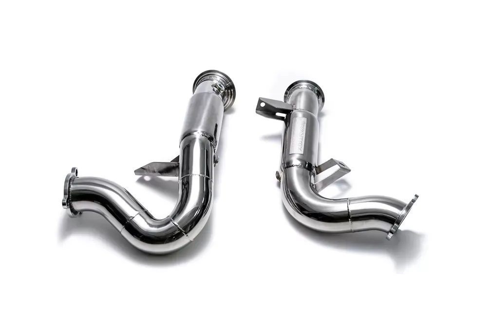 ARMYTRIX High-flow Performance Race Downpipe w/Cat-Simulator Porsche 95B Macan 2015-2020 - PM36T-DD