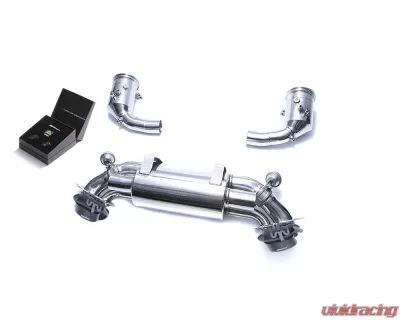 ARMYTRIX Stainless Steel Valvetronic Exhaust System w/Dual Carbon Tips for Porsche 992 Carrera 3.0L 2020+ - P92CS-DC92