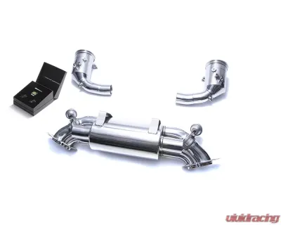 ARMYTRIX Stainless Steel Valvetronic Exhaust System w/Dual Carbon Tips for Porsche 992 Carrera 3.0L 2020+ - P92CS-DC92