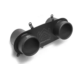 ARMYTRIX Titanium Series Twin Matte Black Tips Ferrari 458 Italia | Spider 4.5L V8 2010-2015