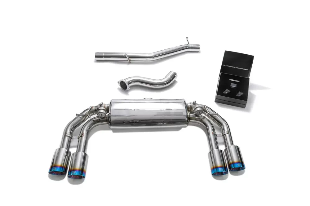 ARMYTRIX Valvetronic Exhaust System Volkswagen Golf R MK7.5 2016-2019 - VW7R2-QS38B