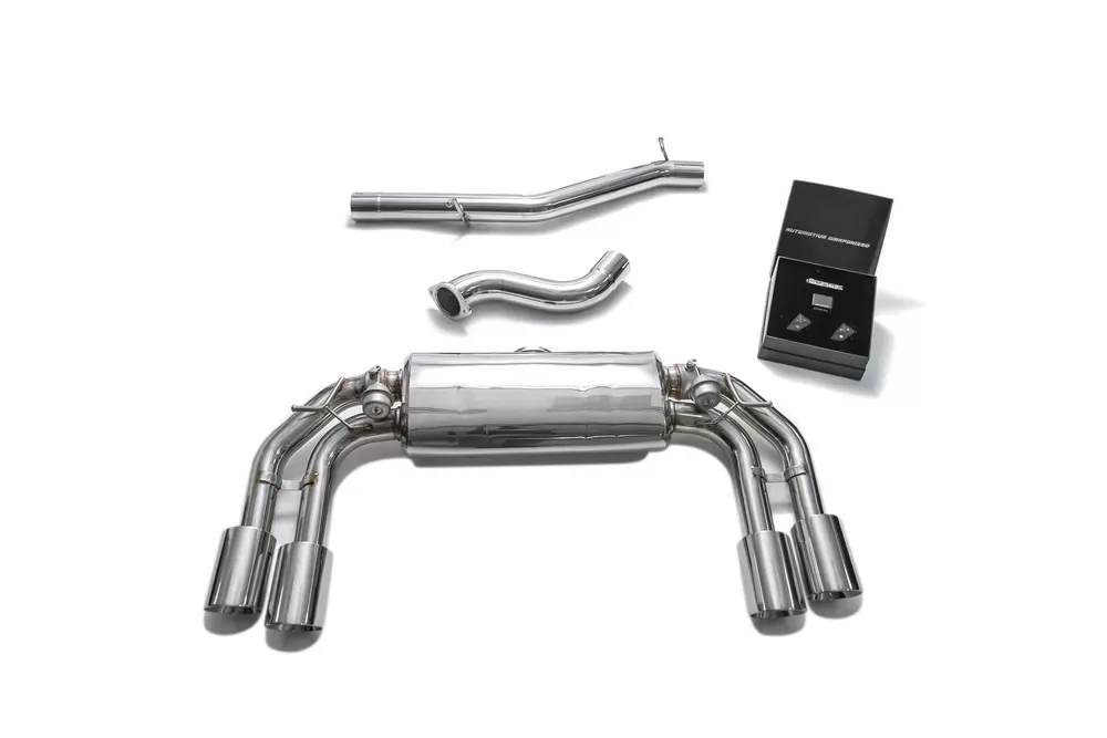 ARMYTRIX Valvetronic Exhaust System Volkswagen Golf R MK7.5 2016-2019 - VW7R2-QS38C