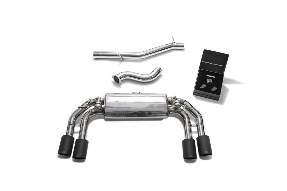 ARMYTRIX Valvetronic Exhaust System Volkswagen Golf R MK7.5 2016-2019 - VW7R2-QS38M