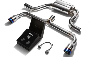 ARMYTRIX Valvetronic Exhaust System Volkswagen Golf | GTI MK6 2010-2014 - VWG6T-DS21B - Image 4