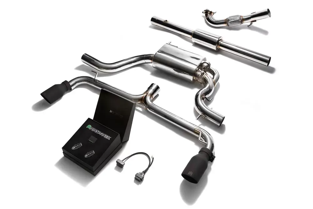 ARMYTRIX Valvetronic Exhaust System Volkswagen Scirocco R 2.0TSI 2009-2019 - VWG6T-DD VWG6T-DS22B