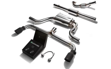 ARMYTRIX Valvetronic Exhaust System Volkswagen Scirocco R 2.0TSI 2009-2019 - VWG6T-DD VWG6T-DS22B - Image 4