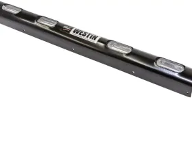 Westin Automotive Push Bar Light Channel 33.1 inch Whelen, 4 Hole Black