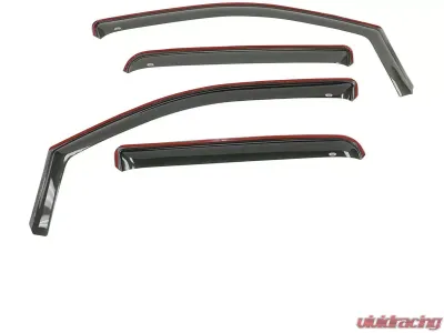 Westin Automotive Wind Deflectors - Slim Design Smoke Honda Ridgeline 06-12 - 72-44483