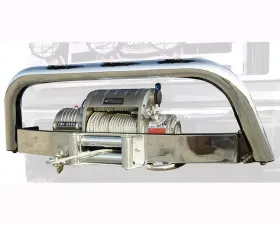 Westin Automotive MAX Winch Tray Faceplate - Low Profile Stainless Steel Toyota Tacoma 05-14