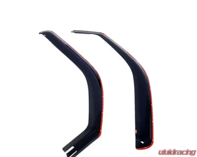 Westin Automotive Wind Deflectors - Slim Design Smoke Chevrolet Colorado 2004-2011 - 72-39465