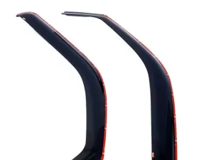 Westin Automotive Wind Deflectors - Slim Design Smoke Jeep Wrangler 07-13