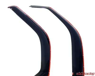 Westin Automotive Wind Deflectors - Slim Design Smoke Jeep Wrangler 07-13 - 72-51465