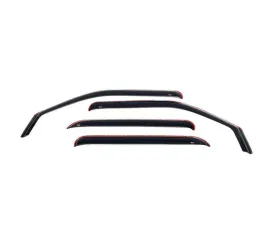 Westin Automotive In-Channel Wind Deflector 4pc - Smoke Toyota Tundra Double Cab 2004-2006