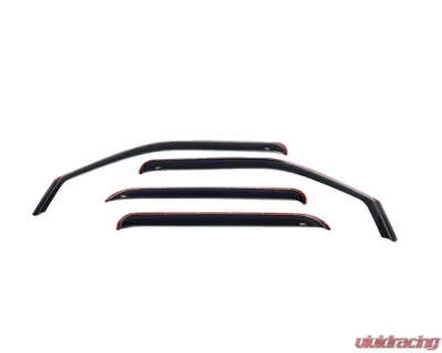 Westin Automotive In-Channel Wind Deflector 4pc - Smoke Toyota Tundra Double Cab 2004-2006 - 72-88401