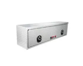 Westin Automotive Brute Pro-Series Tool Box Aluminum HD Top Sider 13in x 72in withflip up Door