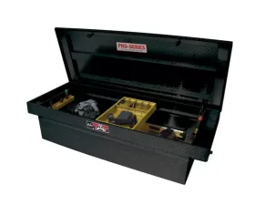 Westin Automotive Brute Pro-Series Tool Box Aluminum Full Lid Full Size Step Side and Down Size Shallow Depth